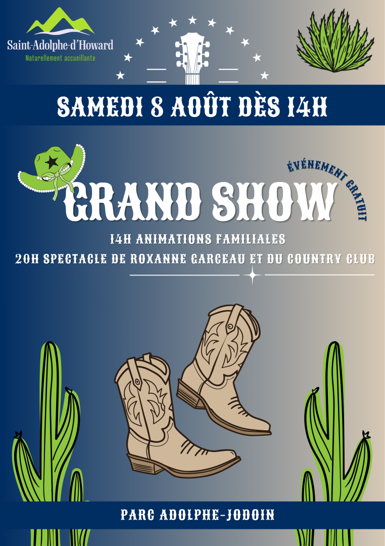 Le grand show 2026